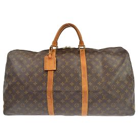 Louis Vuitton Keepall Monogram Canvas 60 Marron