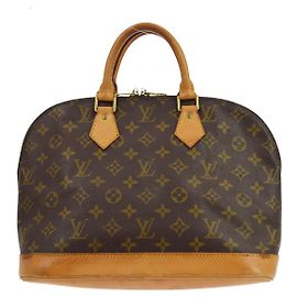 Louis Vuitton Alma Monogram Canvas PM Brown