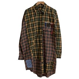 Alexander Mcqueen Camisa larga patchwork GENESIS II by MCQ Multicolor