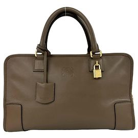 Borsa Loewe Vintage Amazona 32 Marrone