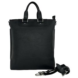 Louis Vuitton Cabas Jour Epi Leather Two-Way Shoulder Tote Bag Black