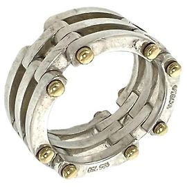 Autre Marque Anello Tiffany Vintage Gate Argento D'oro