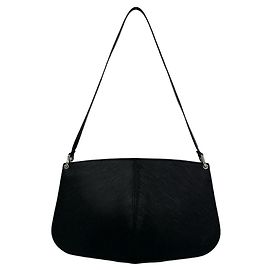 Louis Vuitton Pochette Demilune Epi Leather Semi-Shoulder Bag Nero