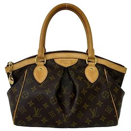 Louis Vuitton Tivoli PM Monogram Leather Handtasche Braun