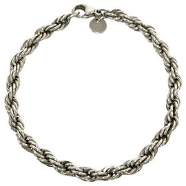 Autre Marque Bracciale Tiffany Vintage Twist Rope Argento