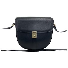 Borsa a tracolla pouch Burberry in pelle nera Nero
