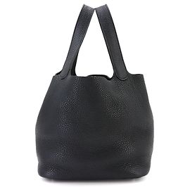 Hermès Hermes Picotin Lock MM Handbag Black