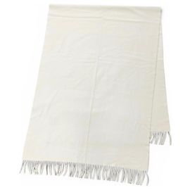 Hermès Hermes Kaschmir-Stola in Ivory Roh