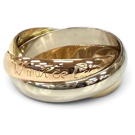 Bague Cartier Trinity Modèle Classique Doré