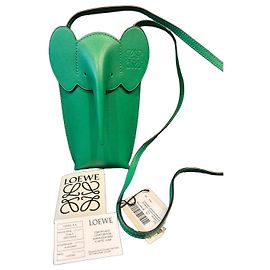 Bolso Loewe Elephant Pocket Verde Jungle