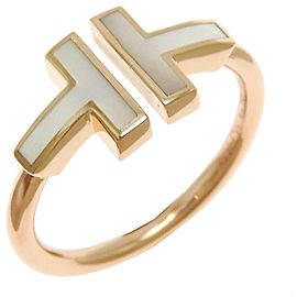 Autre Marque Tiffany & Co. 750PG T-Wire Damenring aus Perlmutt Andere