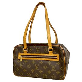 Bolsa de Ombro Louis Vuitton Monogram Cite MM Marrom