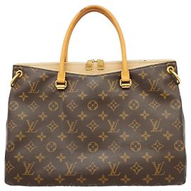 Borsa Louis Vuitton Monogram Pallas Marrone Altro