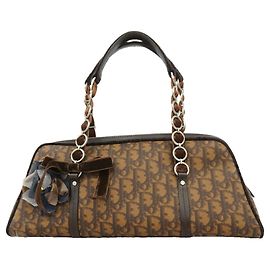 Bolsa Christian Dior castanha Marrom