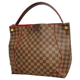 Borsa a tracolla Hobo Louis Vuitton Damier Caissa Damier ebene
