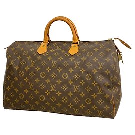Borsa Louis Vuitton Monogram Speedy 40 Marrone
