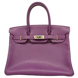 Hermès Sac à main Hermes Birkin 30 Chevre Anemone Autre