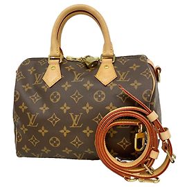 Sac à main Louis Vuitton Monogram Spie Bandoulière 25 Marron