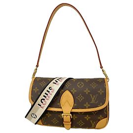 Bolsa Louis Vuitton Monogram Diane NM PM Preto