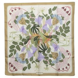 Hermès Foulard Hermes Carre 90 Flora Graeca Multicolore