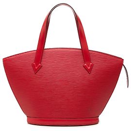 Louis Vuitton Red Epi Saint Jacques PM Short Strap Red