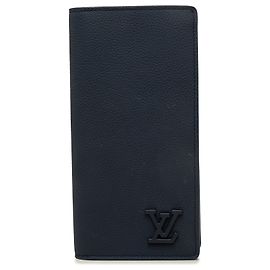 Carteira Louis Vuitton Blue Aerogram Brazza Azul Azul marinho