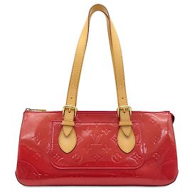 Louis Vuitton Red Monogram Vernis Rosewood Avenue Rot