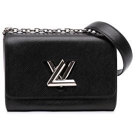 Louis Vuitton Black Epi Twist MM Nero