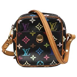 Louis Vuitton Black Monogram Multicolore Rift Otro