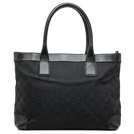 Gucci GG Canvas Tote in Schwarz Schwarz