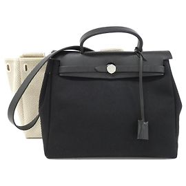 Hermès Borsa Hermes New Herbag PM 038465CB Nero