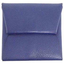 Hermès Bastia Verso Coin Case Blu