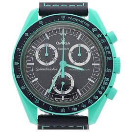 Autre Marque Reloj Swatch x Omega Mission on Earth Polar Lights Bioceramic Quartz Otro