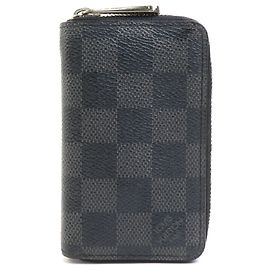 Monedero Louis Vuitton Damier Graphite Negro Damier ebene