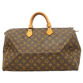 Borsa Louis Vuitton Monogram Speedy 40 Marrone