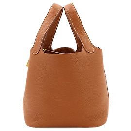 Hermès Borsa Hermes Picotin Lock PM D'oro