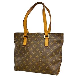 Saco Cabas Piano Monogram Louis Vuitton Marrom