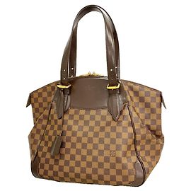 Bolso de hombro Louis Vuitton Damier Verona GM Damier ebene