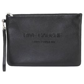 Autre Marque Bolso de mano clutch Saint Laurent de piel Negro