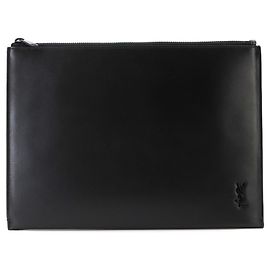 Autre Marque Borsa a pochette Saint Laurent in pelle nera Nero