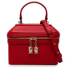 Bulgari Joyero Bvlgari Serpenti en piel roja Roja