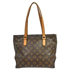 Louis Vuitton Cabas Piano Monogram Canvas Brown