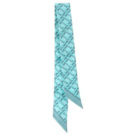 Sciarpa Tiffany T Ribbon Tiffany & Co. in seta turchese Altro