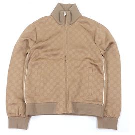 Casaco Gucci em jacquard GG Bege
