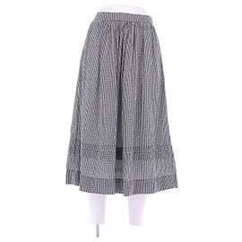 Autre Marque Falda línea A GAP X DOEN azul marino algodón XS Azul marino