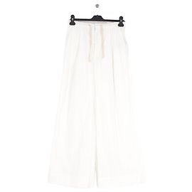 Soeur Calças de algodão branco Branco