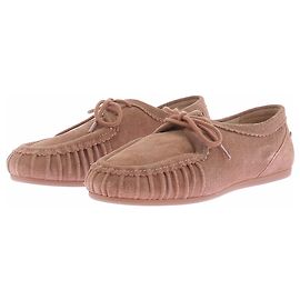 Autre Marque Mocassin en daim marron Brown
