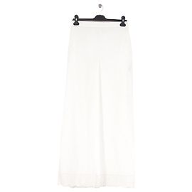 By Malene Birger Pantalones de algodón blanco Blanco