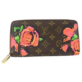 Monedero Louis Vuitton Monogram Rose Castaño