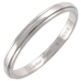 Cartier d'Amour Platinum Band Ring Other